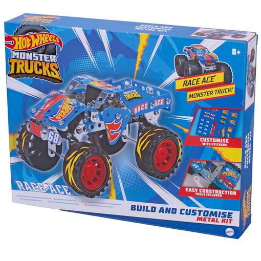 Hot Wheels Monster Trucks Construye Surtido