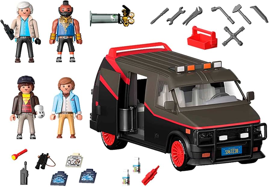 PLAYMOBIL 70750 – La Furgoneta del Equipo A