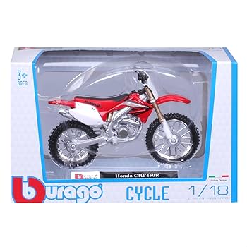 Honda CRF450R 1:18 – Moto en Miniatura Coleccionable