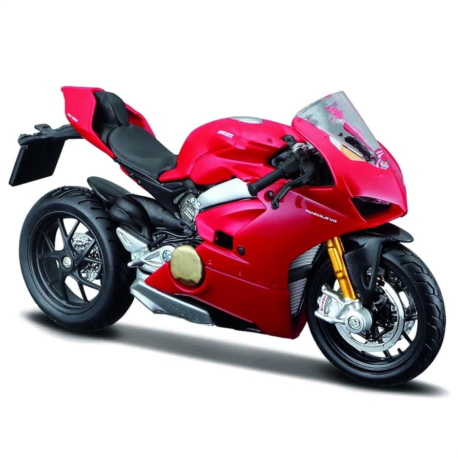 Ducati Panigale V4 1:18 – Moto en Miniatura Coleccionable