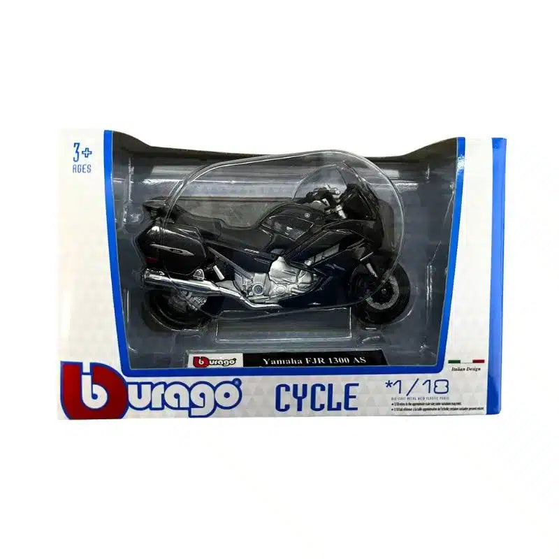 Yamaha FJR 1300 AS 1:18 – Moto Touring en Miniatura Coleccionable