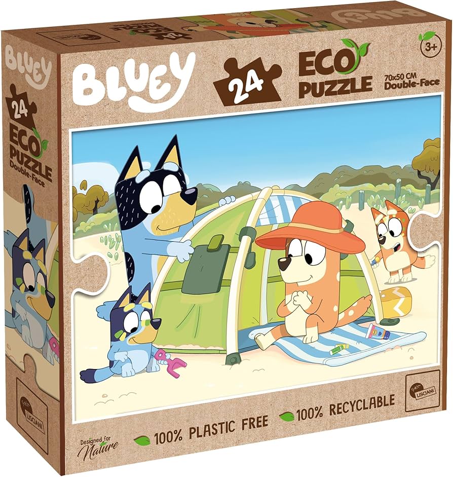 Lisciani BLUEY Eco Puzzle – 24 Piezas