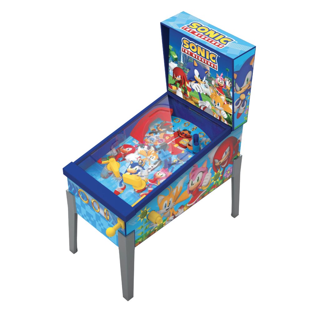SONIC Mini Pinball Arcade – Pinball Retro Compacto del Erizo Azul