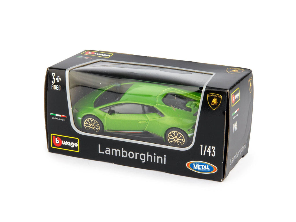 Burago Street Fire 1:43 Lamborghini Huracán Verde Performante