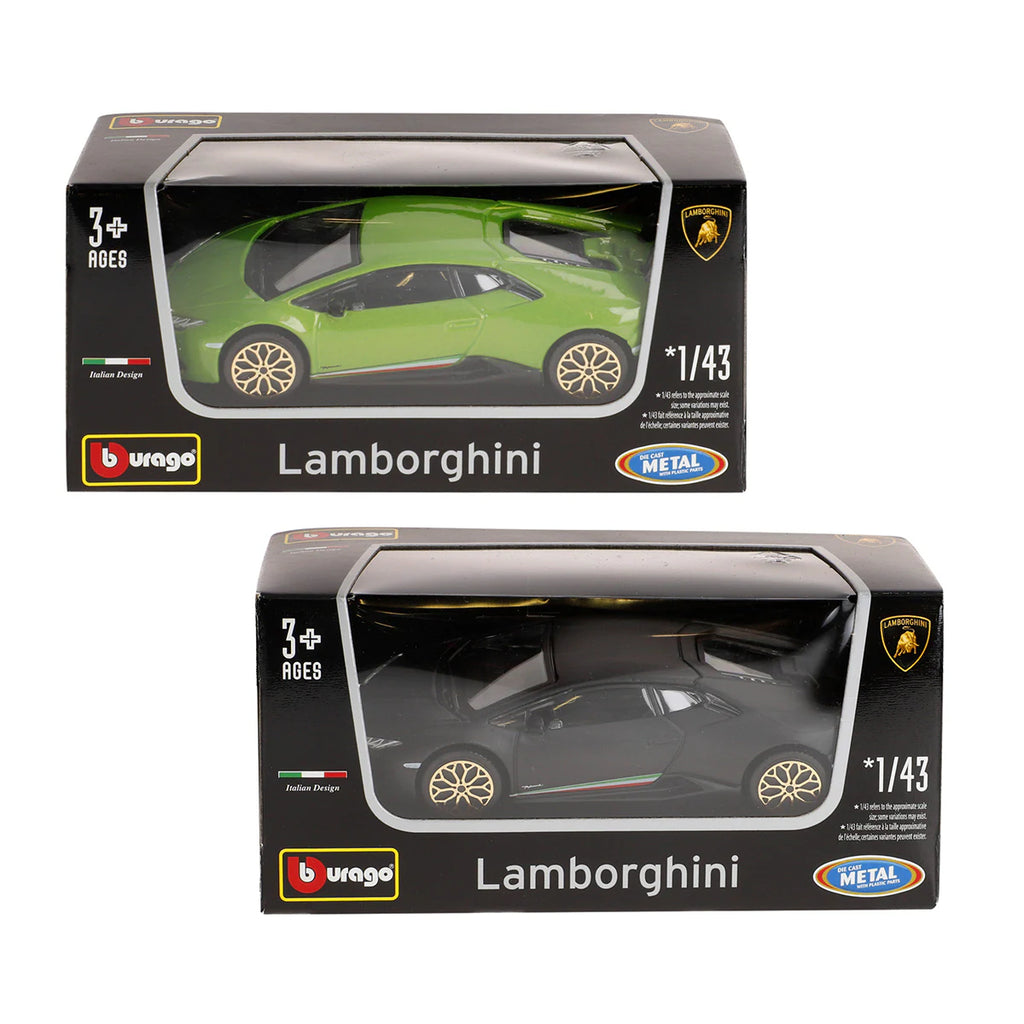 Burago Street Fire 1:43 Lamborghini Huracán Verde Performante